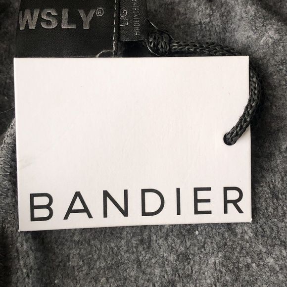 Bandier WSLY The Ecosoft Classic Jogger Heather Gray With Pockets Size Large - Picture 5 of 12